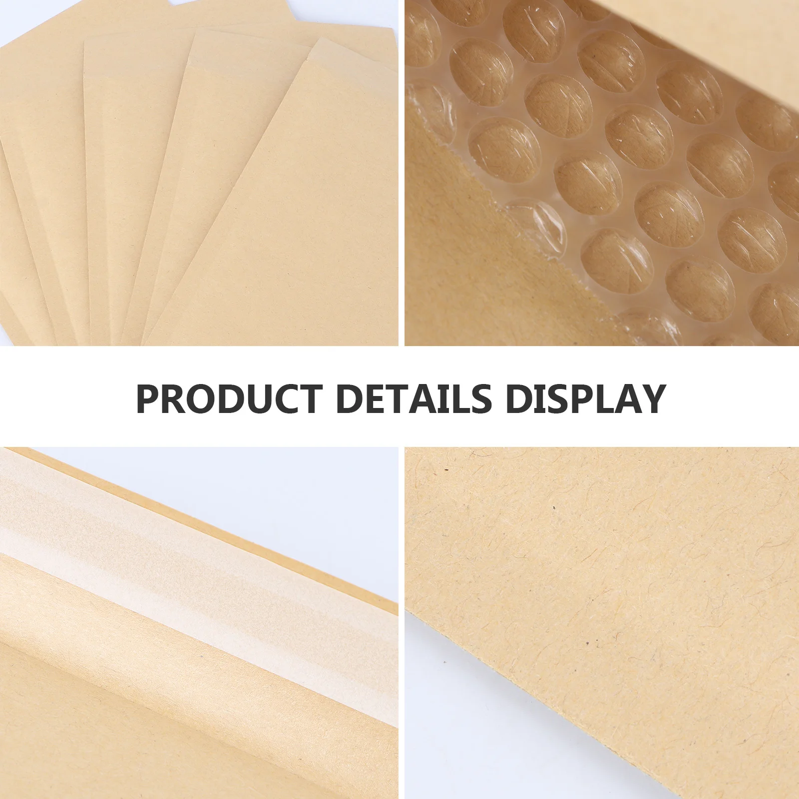 Mit Luftpolsterfolie gefütterte Kraftumschläge, selbstklebende Versandtasche, hohe Innenfutter, Produktivitätsgehalt, Sicherheit, Luftpolsterversandtaschen, gepolsterte Umschläge