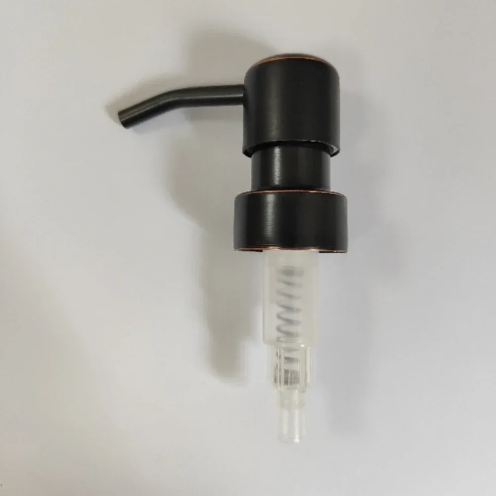 

Dispenser Pump Head Stainless Steel White 28 Teeth/400 Threads Black Red Antique ORB 1PCS For DIY Jars And Bottles