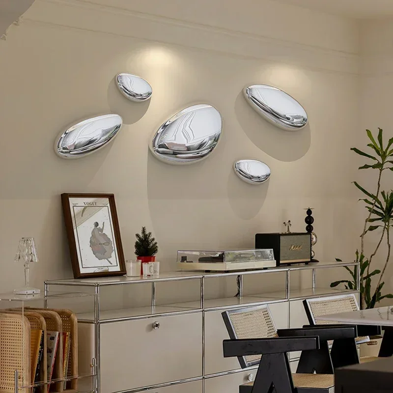 

Wall decoration Wall hanging background wall decoration mirror effect