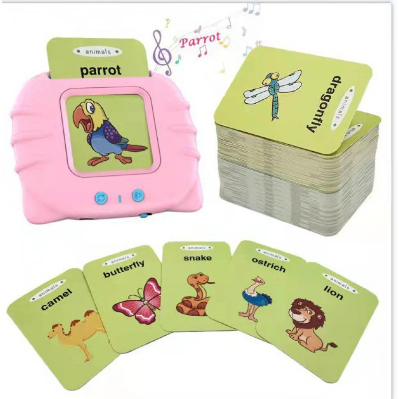 Inglês e Abc Flashcards do alfabeto para crianças, falando aprendendo brinquedo, crianças aprendendo brinquedos, educacional