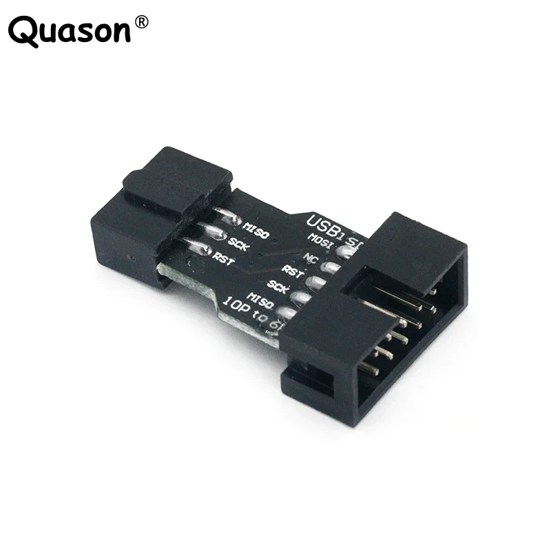 10Pin To 6PiN Convert To Standard 10 Pin To 6 Pin Adapter Board For ATMEL STK500 AVRISP USBASP ISP Interface Converter AVR