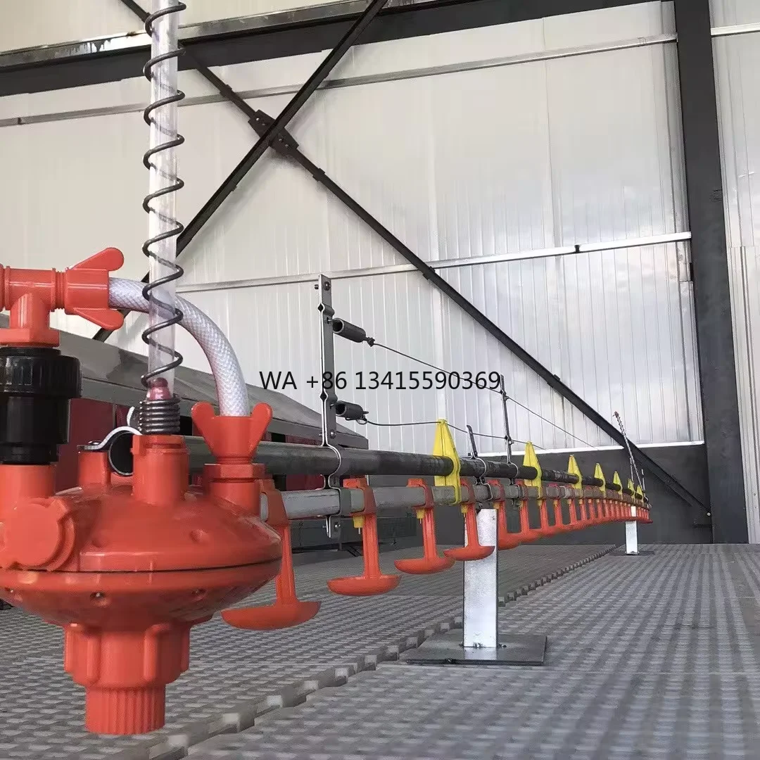 

Yyc Poultry House Automatic Chicken Drinking Line System for Breeding Chicken Broiler Duck Turkey Quail Layer
