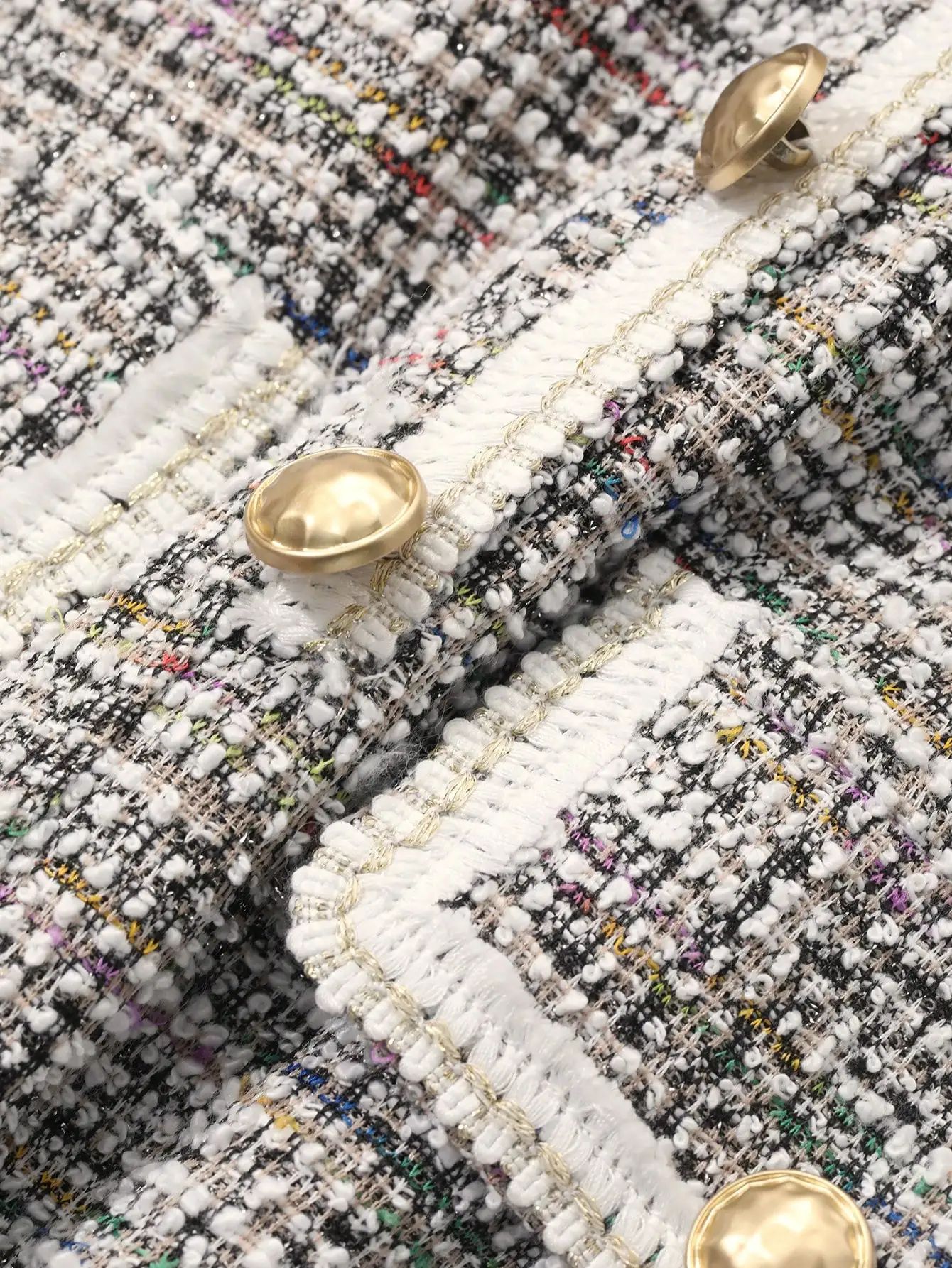 JHJN الزهور الخام تي شيرت فستان جيب زر اللون حجب الزراعة الذاتية نمط اجتماعي جاهزة تنورة قصيرة #6