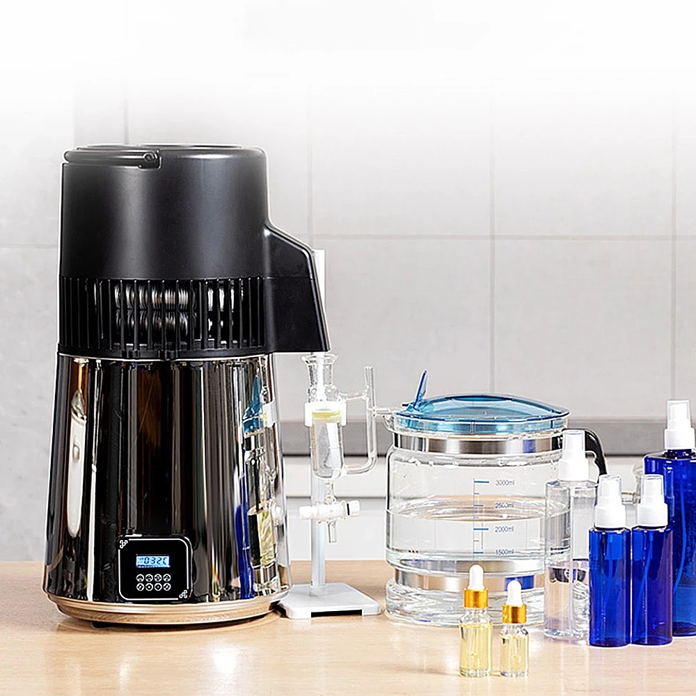 지능형 순수 증류기 가정용 양조기 물 증류기 75도 알코올 증류