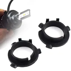 Auto H7 LED Holder Car Universal Headlight Base Bulb Socket Adapter for Hyundai Sonata New/Tucson/Qashqai/Kia K3 K4 K5/Sorento