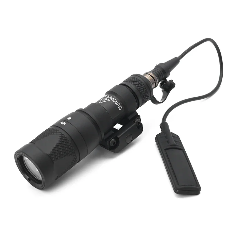 

M300V IR Light White LED Flashlight & IR Infrared OutputScout Weapon Light Rifle Hunting with Remote Pressure Switch 20mm Rail