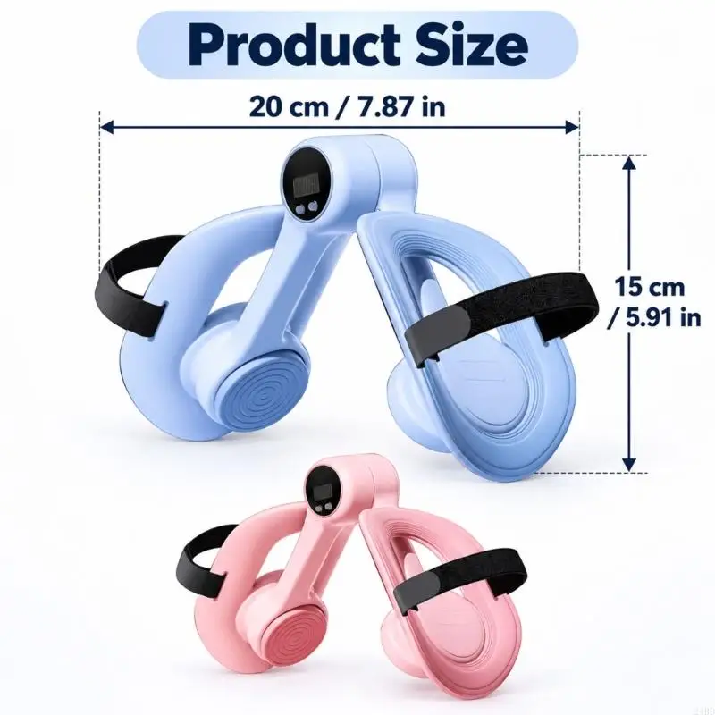 Repetition-Counting Exerciser with ABS Construction and Positioning Support for Hand or Pelvic Floor Training 24BD