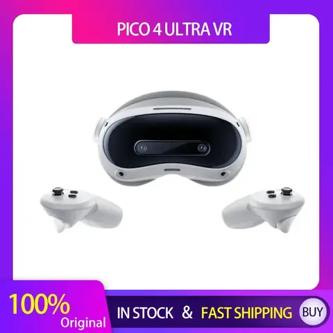 PICO 4 Ultra MR 3D 무선 VR 안경 6DOF 가상 현실 4K 디스플레이 (스팀 게임용) 256G Mac Windows 모바일 올인원
