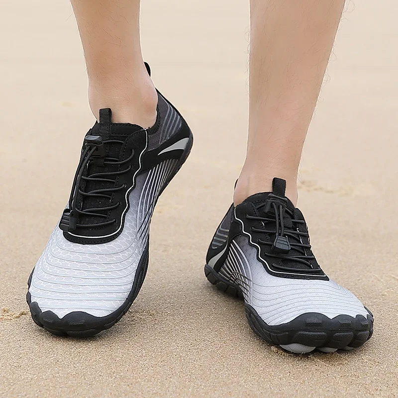 Mannen Vrouwen Water Blootsvoets Schoenen Strandschoenen Snel Droog Wandelen Casual Sport Sandalen Lichtgewicht Zachte Outdoor Comfortabele Treinschoen