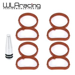 Car Swirl Flap Blank Bung Flaps Removal Plug With 4 Gaskets For BMW N47 2.0D Engine Repair Replacement Accessories Kit