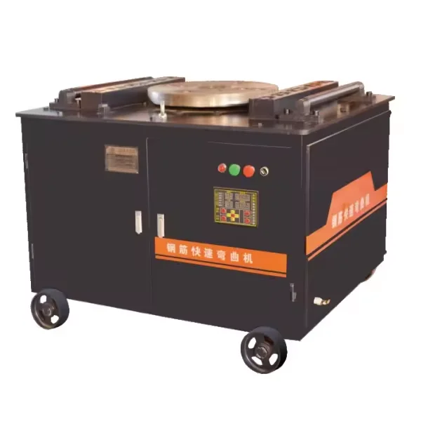 High Efficiency Semi Automatic Steel Bar Bending Machine 3kw Brake Motor 50mm Bar Bender Manufacturer CE Standard High