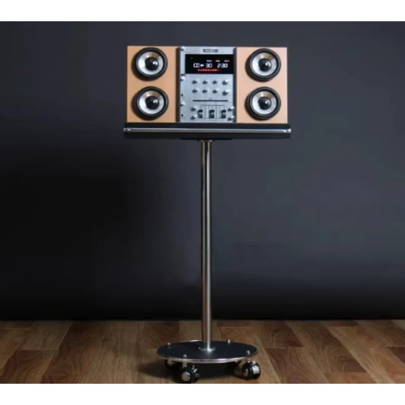 Vanishing Radio Magic Trick – Realistic Stereo Tower Illusion, Stage & Close-up Props, Wooden Version with LED, Complete Set
