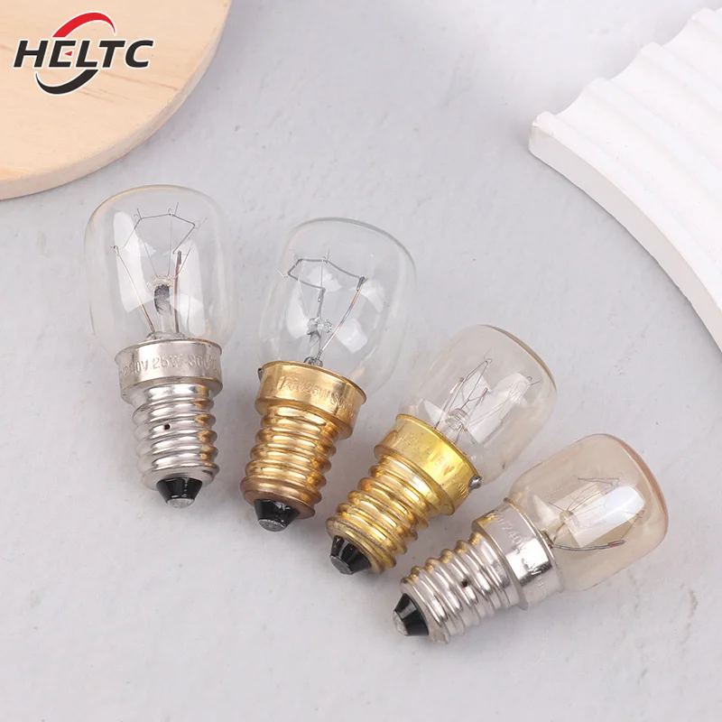 

High Temperature Bulb 120/220V 15W 25W E14 300 Degree T22 Microwave Oven Light Bulbs Steamer Lamp Bulbs Salt Light Bulb