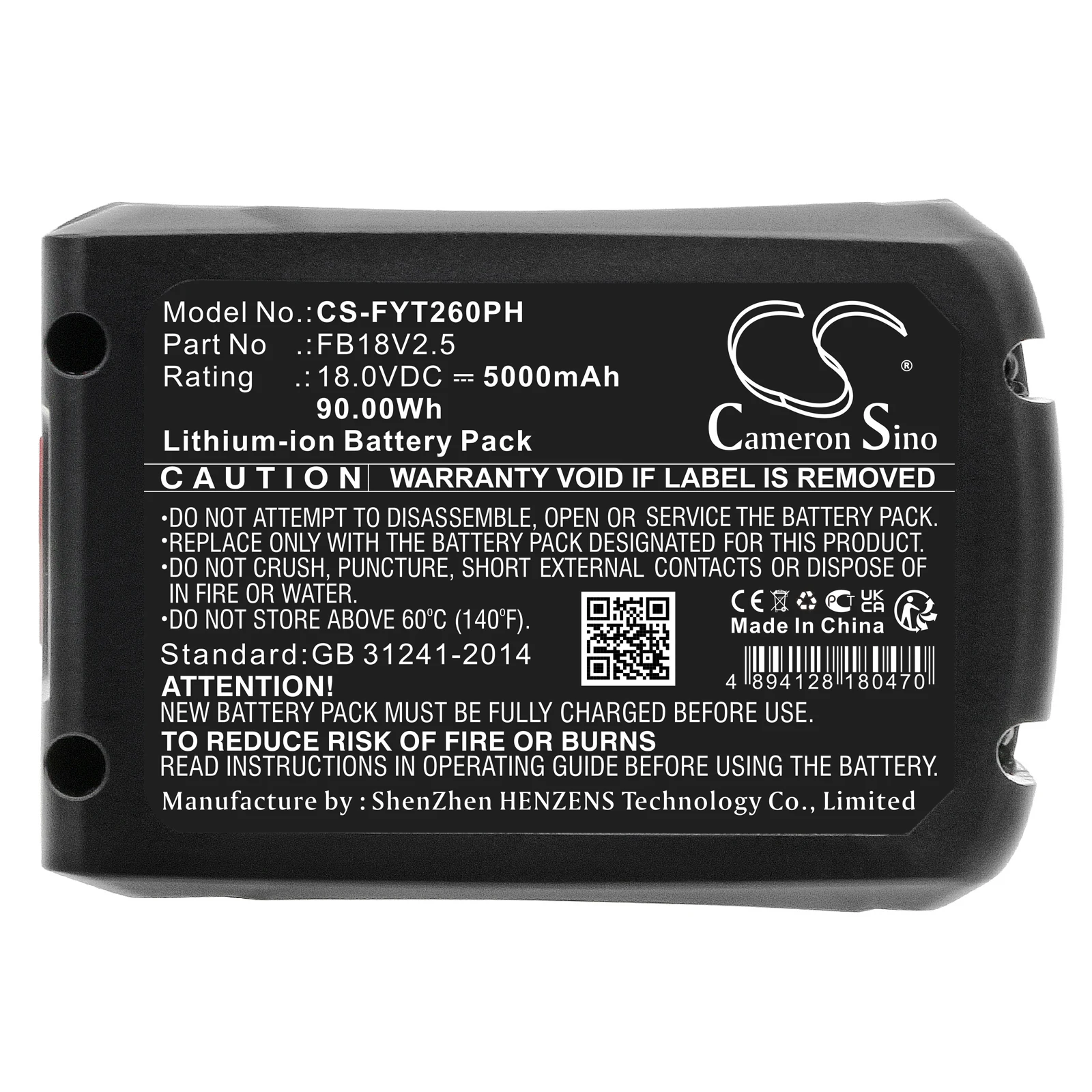 

Cameron Sino Battery For Flymo FB18V2.5 UltraTrim 260 EasiCut 450 UltraReach 420 EasiTrim 250 UltraCut 500 EasiClean Li Plus