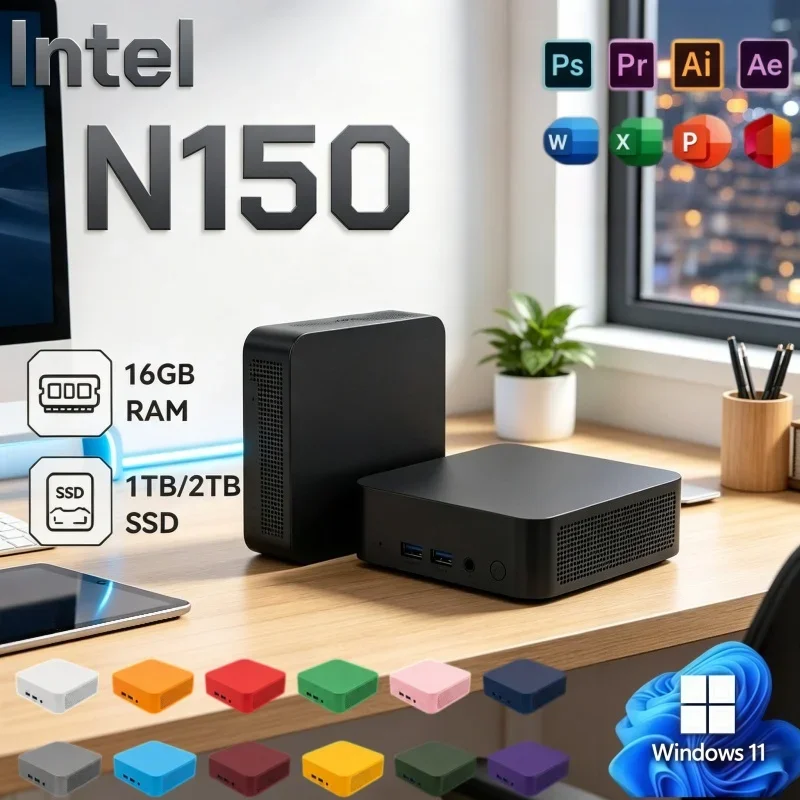mini-pc-de-poche-2026-processeur-intel-n150-ordinateur-portable-16-go-de-ram-ssd-de-2-to-windows-11-wifi-6-bt-52-ideal-pour-le-bureau-et-les-loisirs