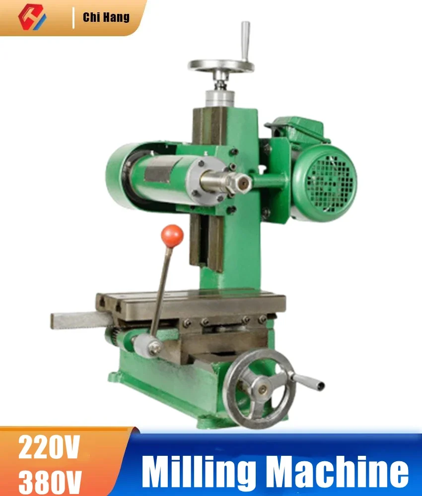 Small Multifunctional Horizontal Milling Machine Micro Instrument Precision Drill Table Mini Grinder Slot Milling Machine