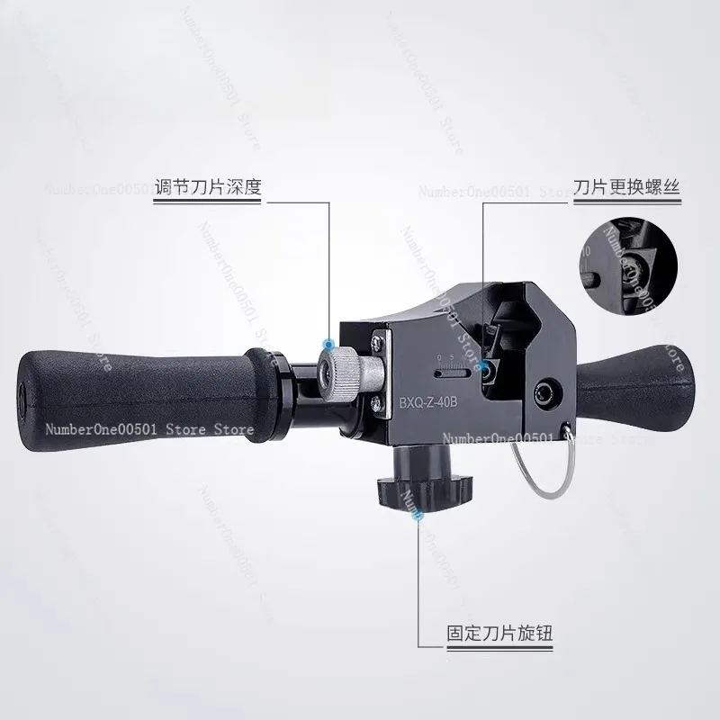 

Z-40B Rotary Cable Stripper Wire Peeling Tool for Fiber Optic Cable Electric Wire Stripping Pliers