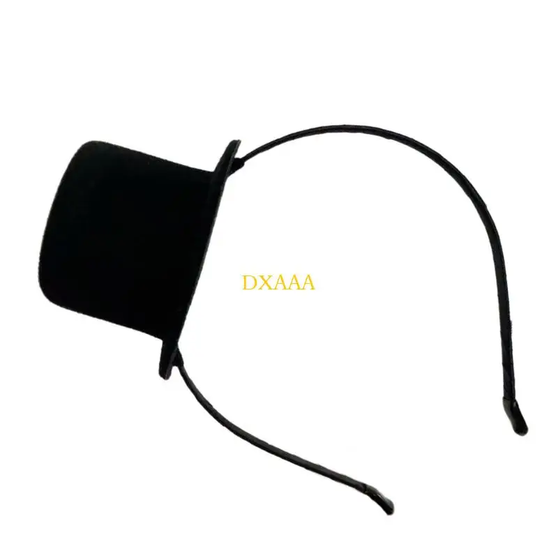DXAA Adult Mini Top Hat Headband,Small Fascinator Headband Teas Party Headpiece Gifts