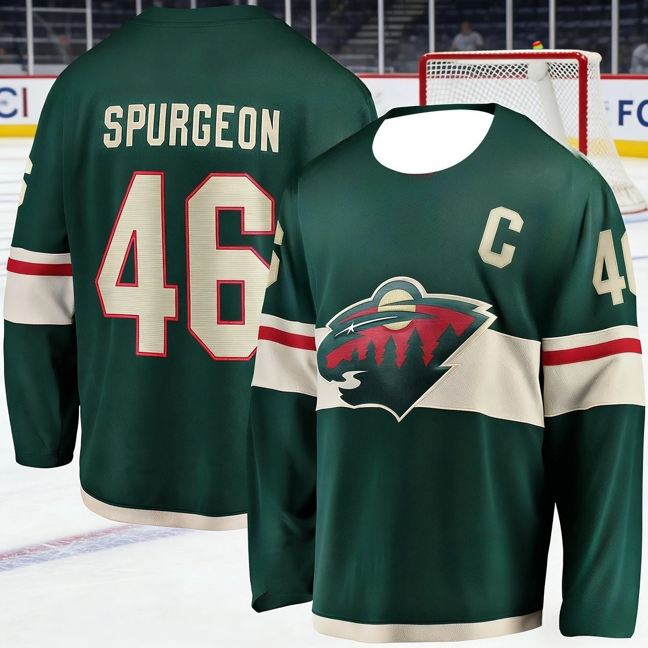 Men's New Ice Hockey Game Sport Shirt with Wild Elements 3D Print, for Training, Breathable and Quick-drying Long Sleeves Kids