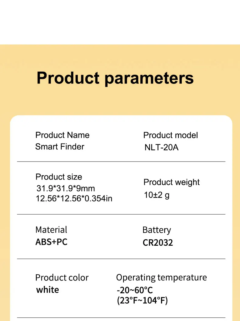 Anti-Verlust AirTag Smart Tag 4er-Pack, GPS-Tracker Kompatibel mit Apple iOS, Ortungsgerät für Schlüssel, Geldbörse, Auto, Haustiere – Detail 12