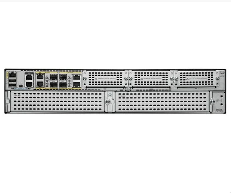 ISR4451-X/K9 ISR 4451 Router  4GE 3NIM 2SM 8G FLASH 4G DRAM Wired Router
