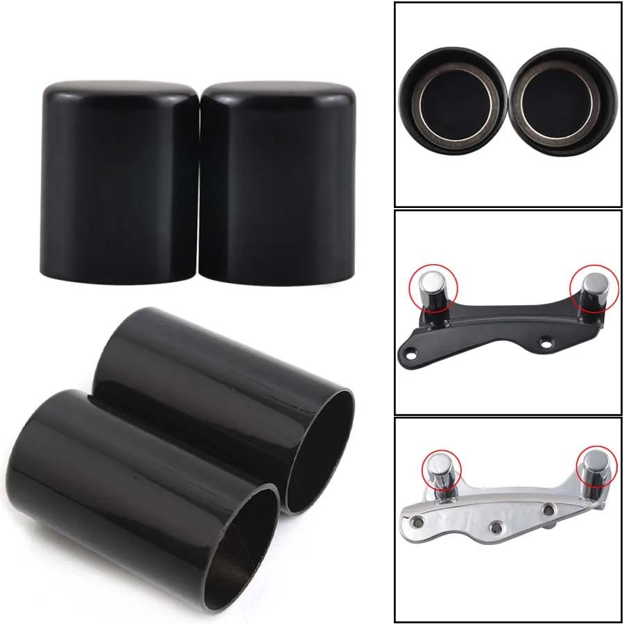 

Motorcycle Steel Alloy Docking Hardware Point Covers Accessories Short And Long Docking Hardware Covers For Harley 1996-2018