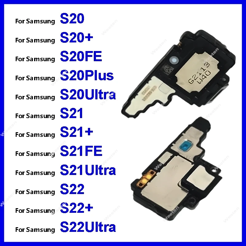 1PCS For Samsung Galaxy S20 S21 S22 PLUS Ultra FE S20- S21- S22- Front Top Earphone Speaker Receiver Flex Cable Repair Parts