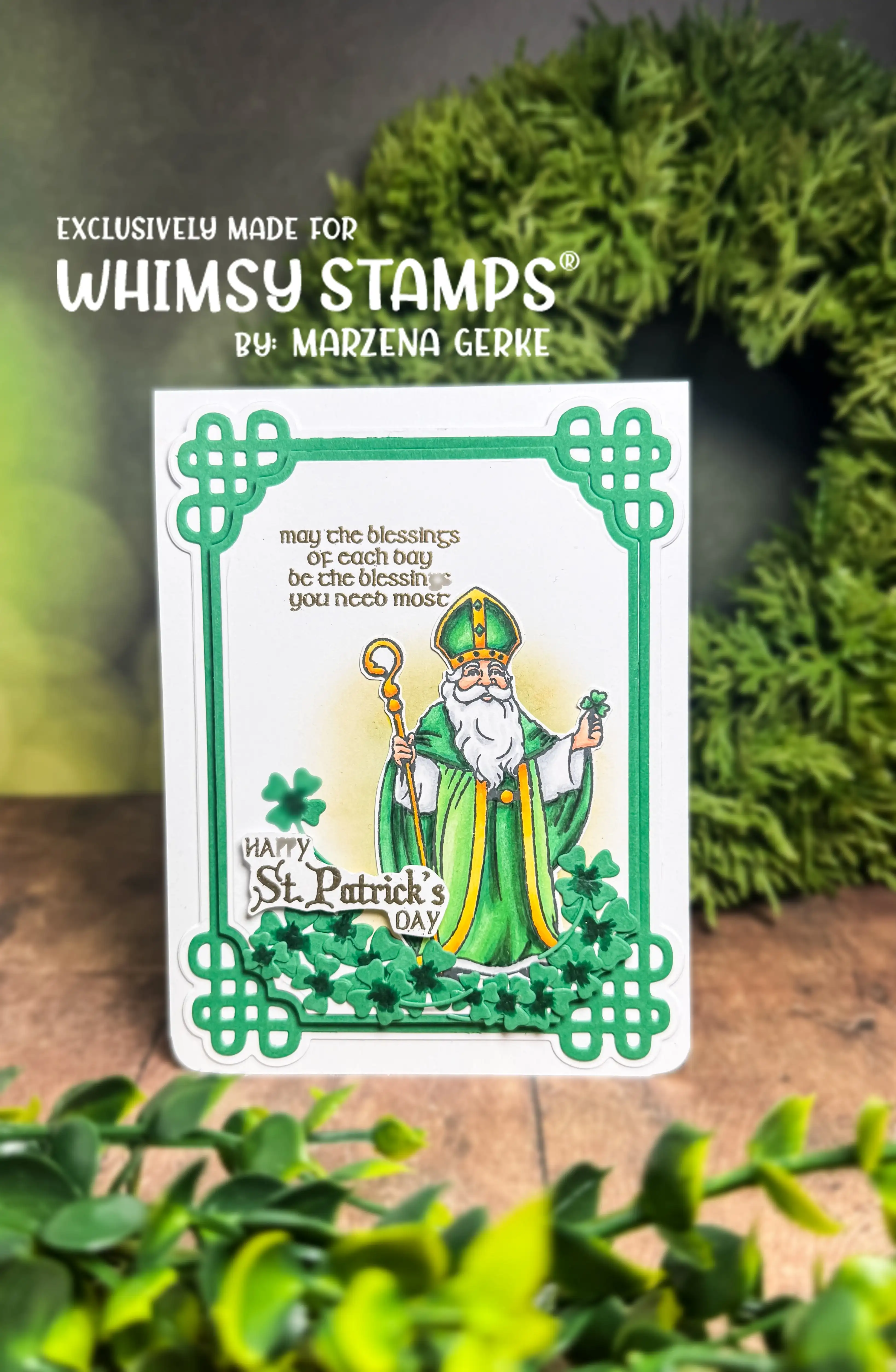 NEW St. Patrick Clear Stamps silicone stamp Scrapbook Diary Decoration Stencil Embossing Template DIY Greeting Card Handmade