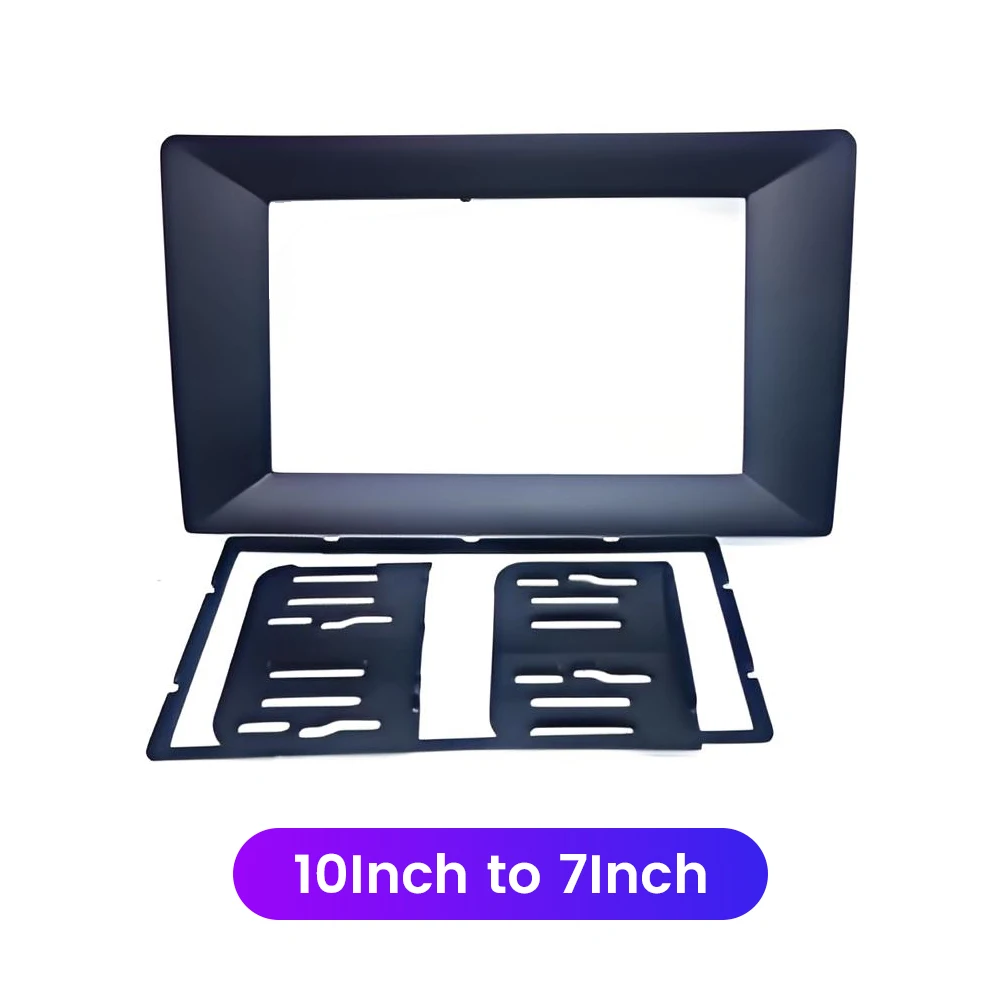 2-DIN Universal-Autoradio-Einbaurahmen-Adapter-Kit für 7-Zoll-, 9-Zoll- und 10-Zoll-Multimedia-Bildschirme – Detail 2