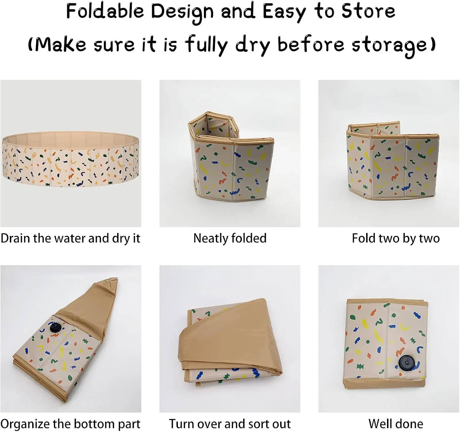 Table de sable et d'eau pour enfants, fosse à balles pliable pour tout-petits, salle de jeux, bac à sable Portable, bain pour animaux de compagnie, jouet sensoriel, activité de jeu Cent