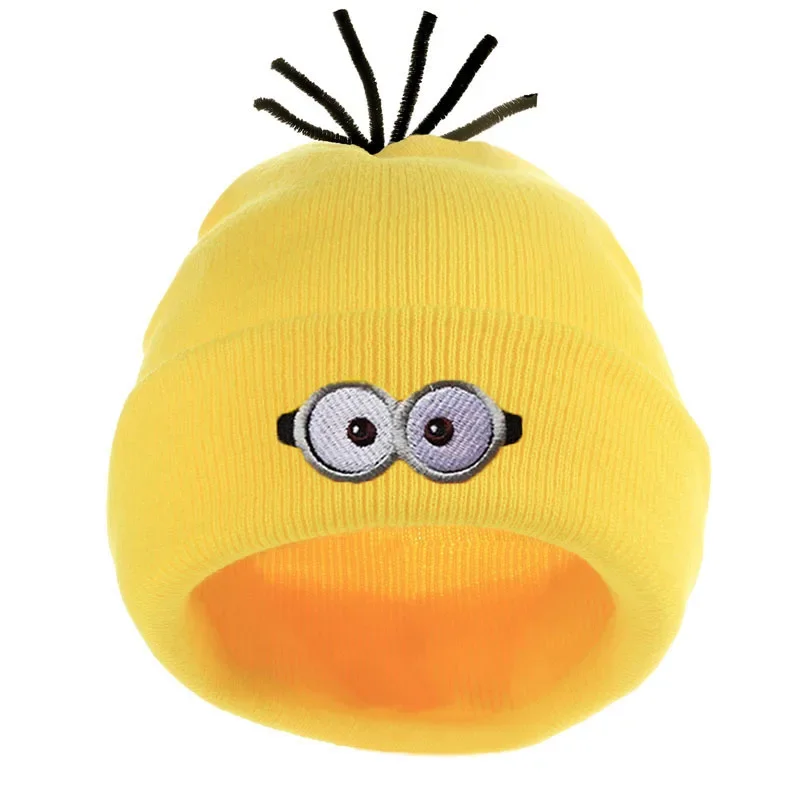 Minionsing Cosplay Traje, Desenhos Animados, Gorro Amarelo, Steampunk, Óculos De Proteção, Luvas Elásticas, Trajes de Festa de Halloween