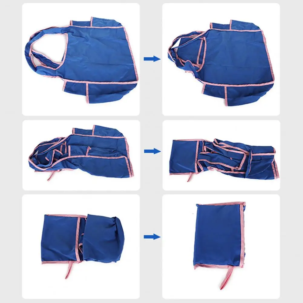 

Foldable Shopping Bag Durable Grocery Bag High-density Nylon Shopping Tote Bag Lightweight Waterproof Foldable Travel Capacity