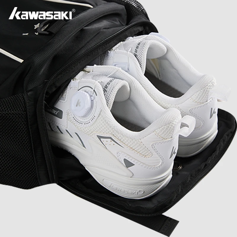 Kawasaki Backpack Badminton Bag K1G00-C8240 Tennis Backpack Men's and Women's New Multifunctional Sports Fashion Backpack