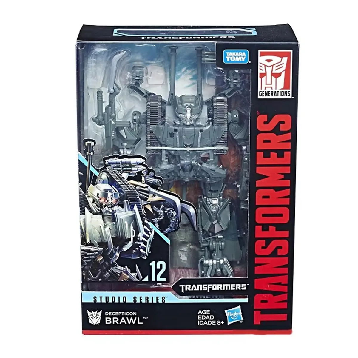 Hasbro Transformers tudio Series Decepticons Brawl Voyager Class Movie 1 Model Boy Toys Gift child  fanstoys Hobby Gift