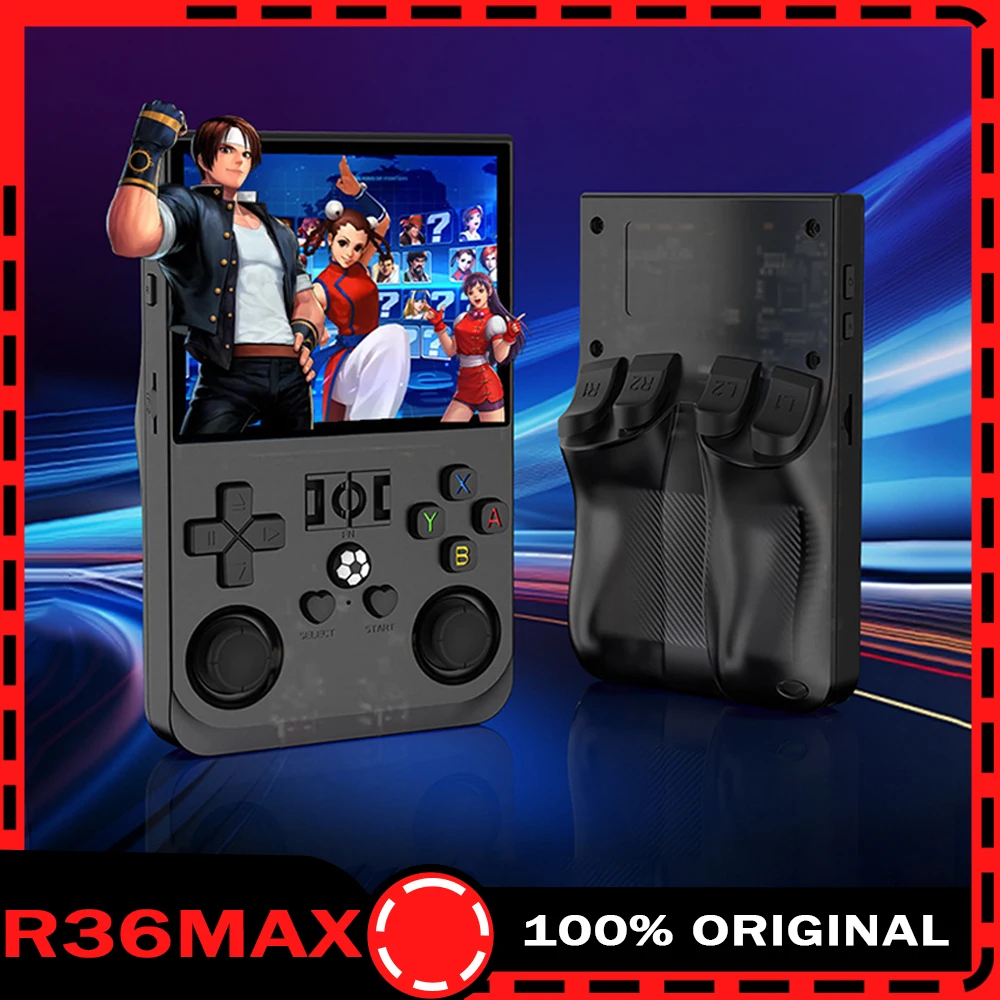 

R36Pro R36Max Game Console 3.5Inch IPS 640*480 Resolution Screen 4000mAh Retro Portable Open Source Handheld Game Console Custom