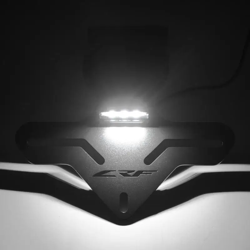 2025 New Sporty License Plate Support Rack for CRF250L CRF300L Rally with Enhanced Stability Unique Bike Styling Adventure