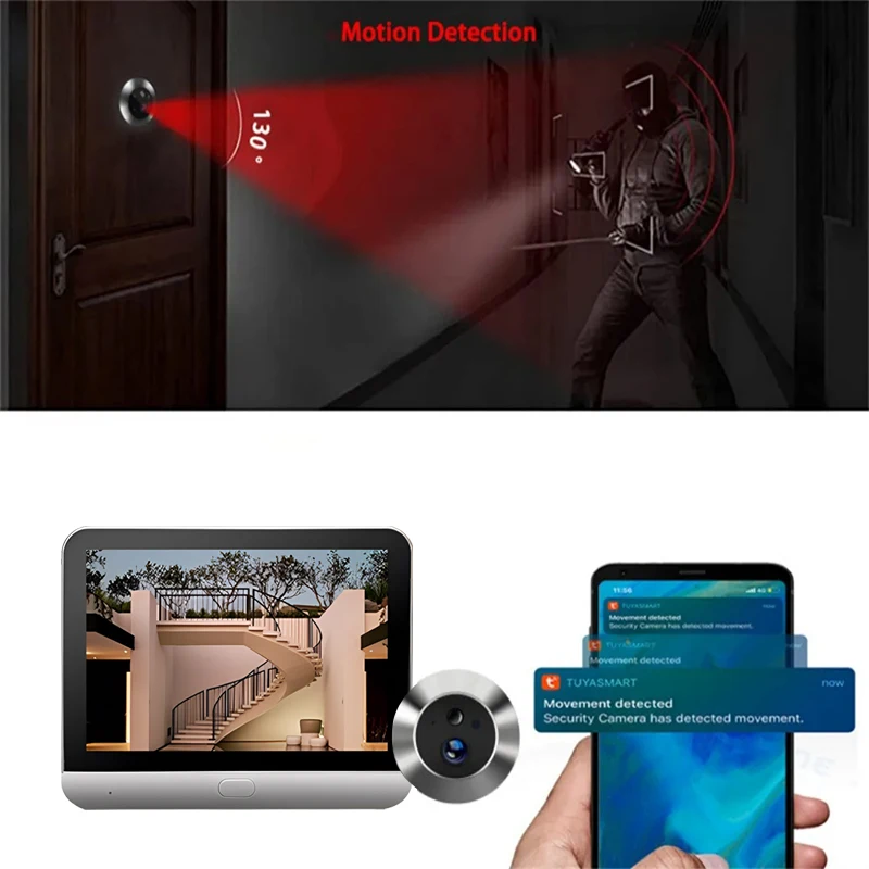 Рисунок 3 - 2025 Мини-глазок Tuya Smart 130