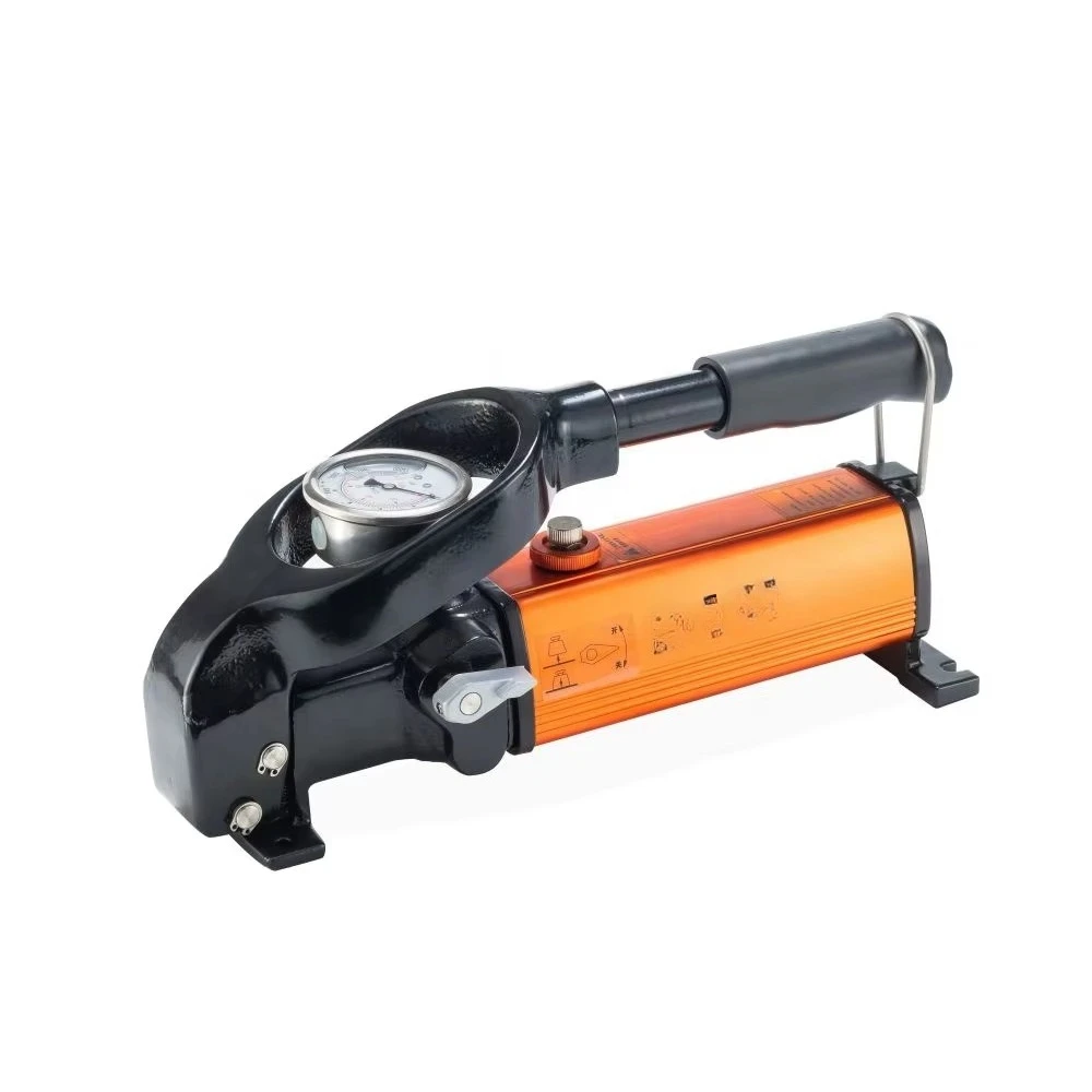

10000 psi CE Certified Hydraulic Hand Pump Explosion Proof Tools Single Acting 700bar Hydraulic Hand Pump