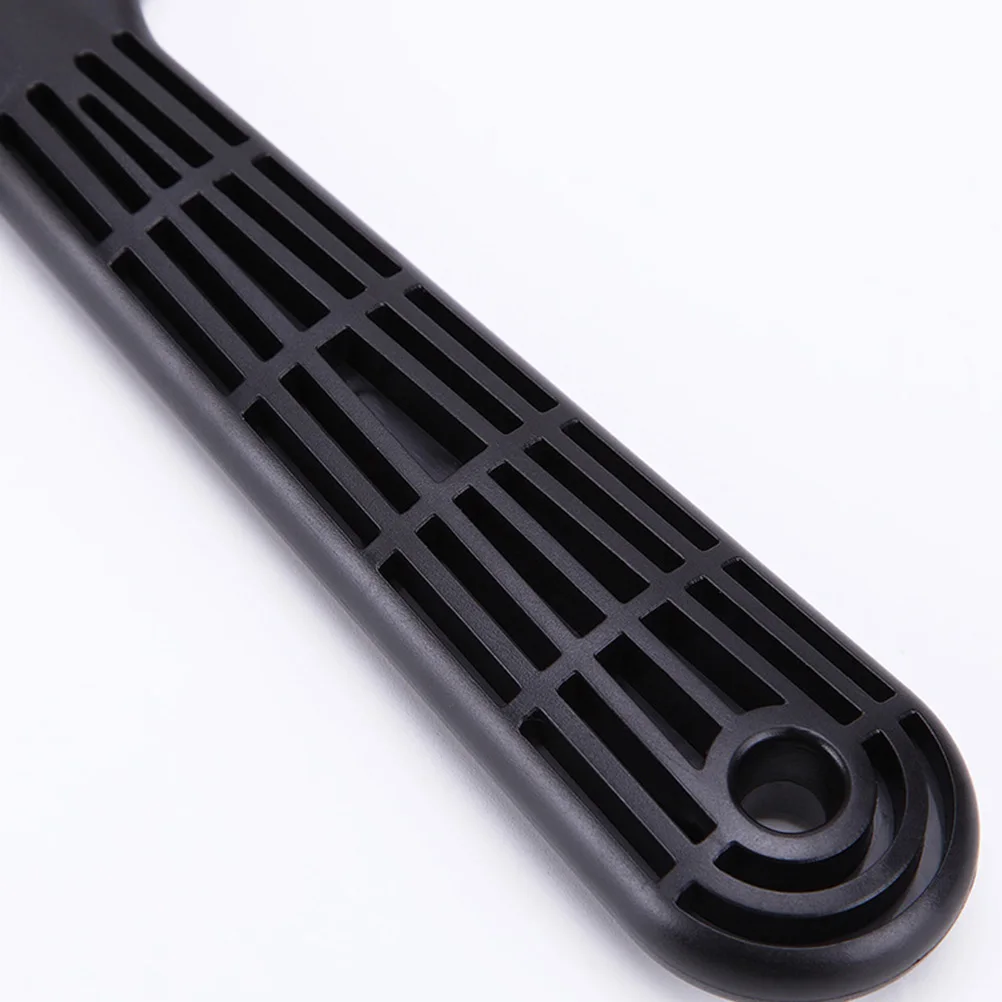 

1 шт. профессиональная салонная расческа для стрижки с большими широкими зубьями и уровнем для плоского ирокеза, пластиковая парикмахерская расческа