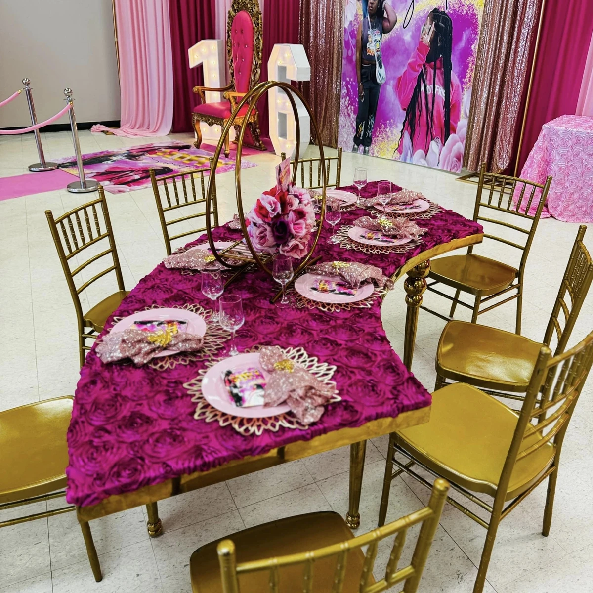 1pcs)chair or table)Wedding Supplies Cake Dessert Table, LOVE table Wedding backdrop stage backgroup  Decoration 1180