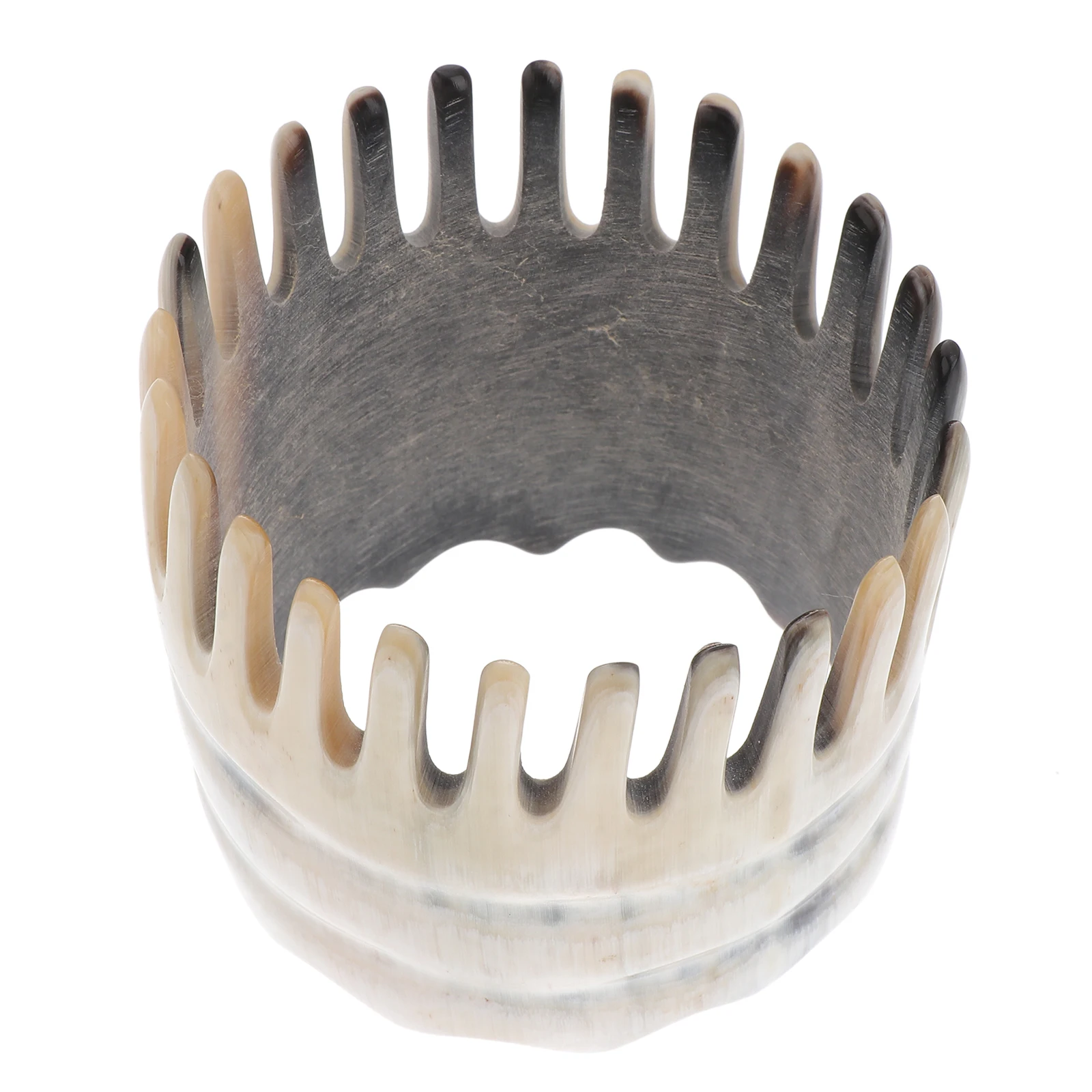 

1Pcs Massage Horn Comb Premium Quality Wide Teeth Durable Anti-Static Scalp Therapy Hair Massage Tool Horn Comb