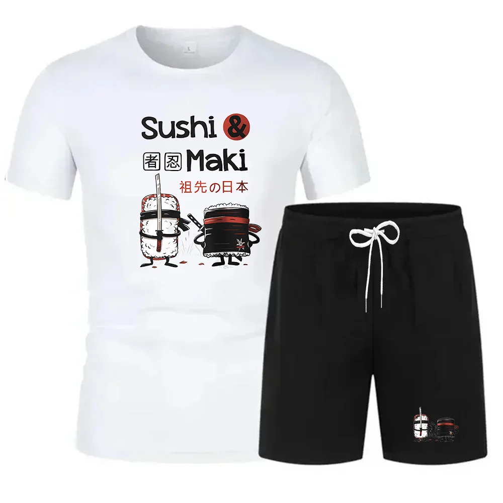 

Summer men's Harajuku printed T-shirt, soft and breathable, round-neck short-sleeved T-shirt, a cute style suitable for both men