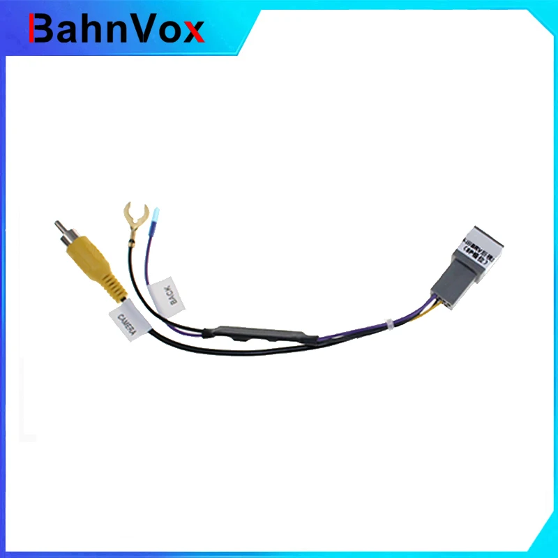 For 8pin Honda BRV Original Factory Auto Camera Video Output Car Reverse Camera Output Video Adapter Cable