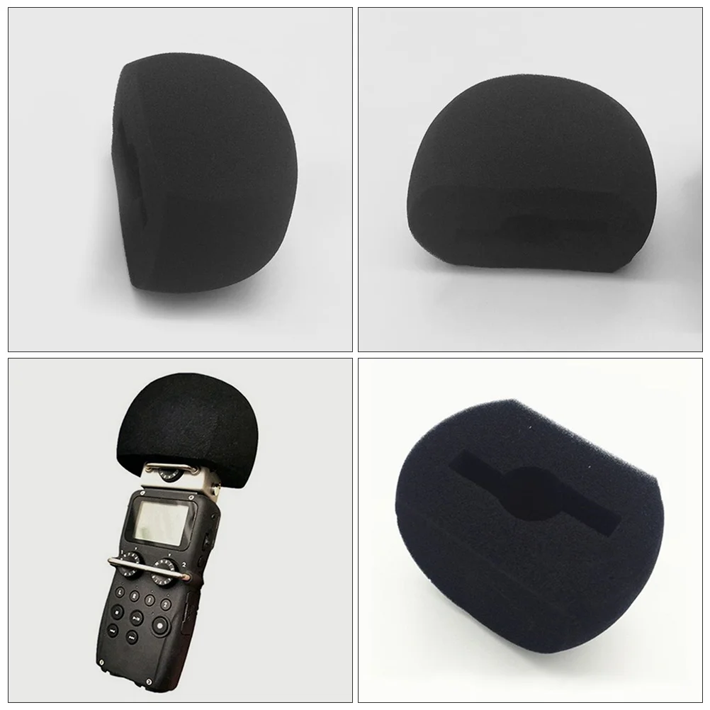 

Microphone Protective Cover Compatible for Zoom H5 H6 Recorder High Thickness Sponge Windscreen Outdoor Noise Reduction