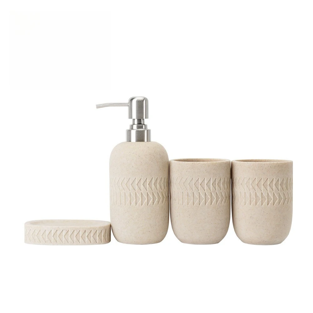 Nordic triangular bathroom 456-piece B & B hotel, bathroom toiletries