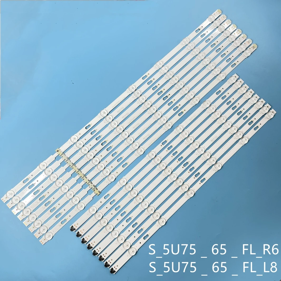 LED strip For UE65KU6000 V5DU-650DCA-R1 650DCB BN96-39667A 39668A 34809A 39666A 39665A 34810A S_5U75_65_FL_L8 R6 UE65JU6000