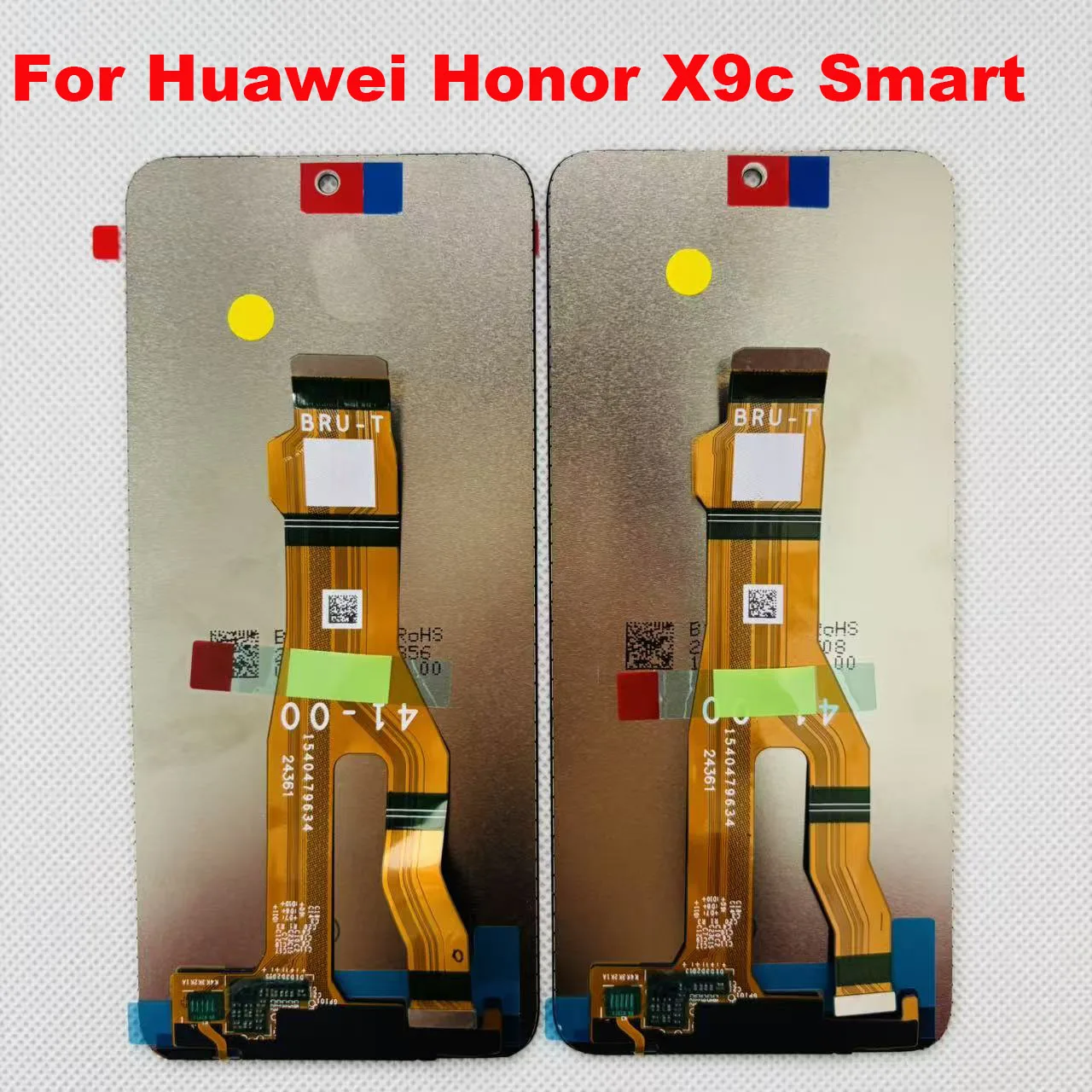 Original 6.8' Inches 120Hz For Huawei Honor X9c Smart /X60 LCD Display +Touch Screen Digitizer Assembly Frame BRC-AN00, BRC-NX1
