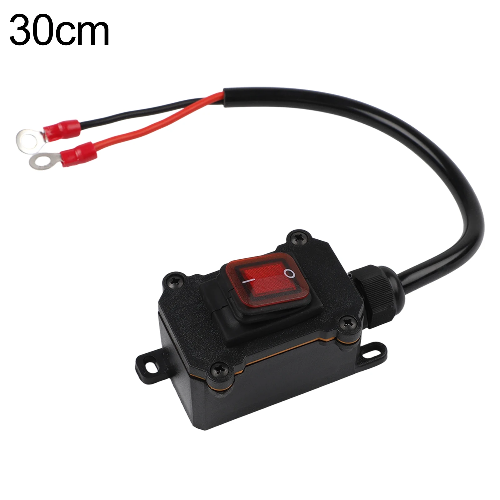 ABS Construction Motorcycle Battery Disconnect Switch 12V 24V DC Rated for Continuous Use in Motorcycles and Scooters