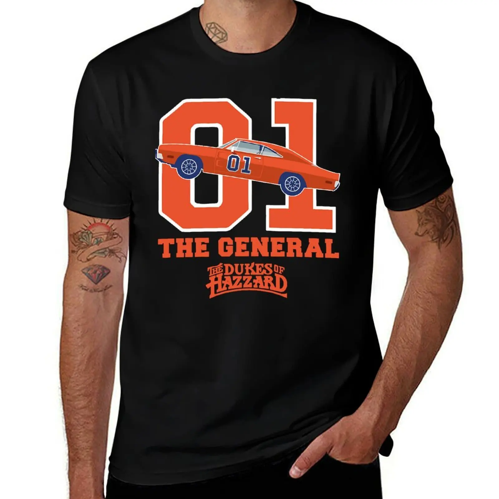 

Dukes of HazzardGeneral LeeThe General T-Shirt summer shirt customs Clothing t shirts for men graphic