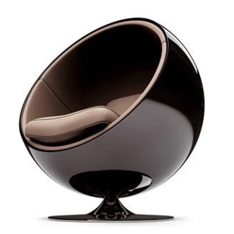 factory Direct Selling fiberglass pod chair nordic comfortable chair egg leisure accent globe shaped lounge chair